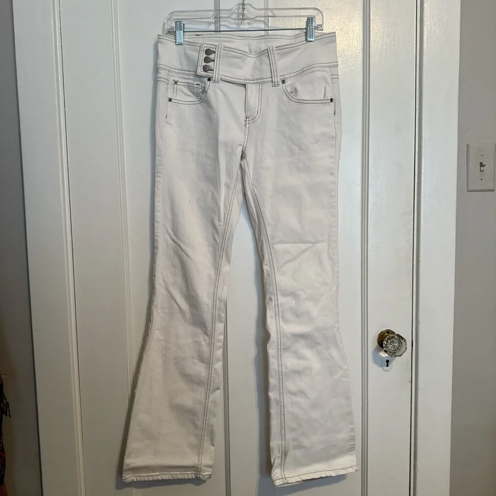 White low waisted Jeans - Picture 3 of 5